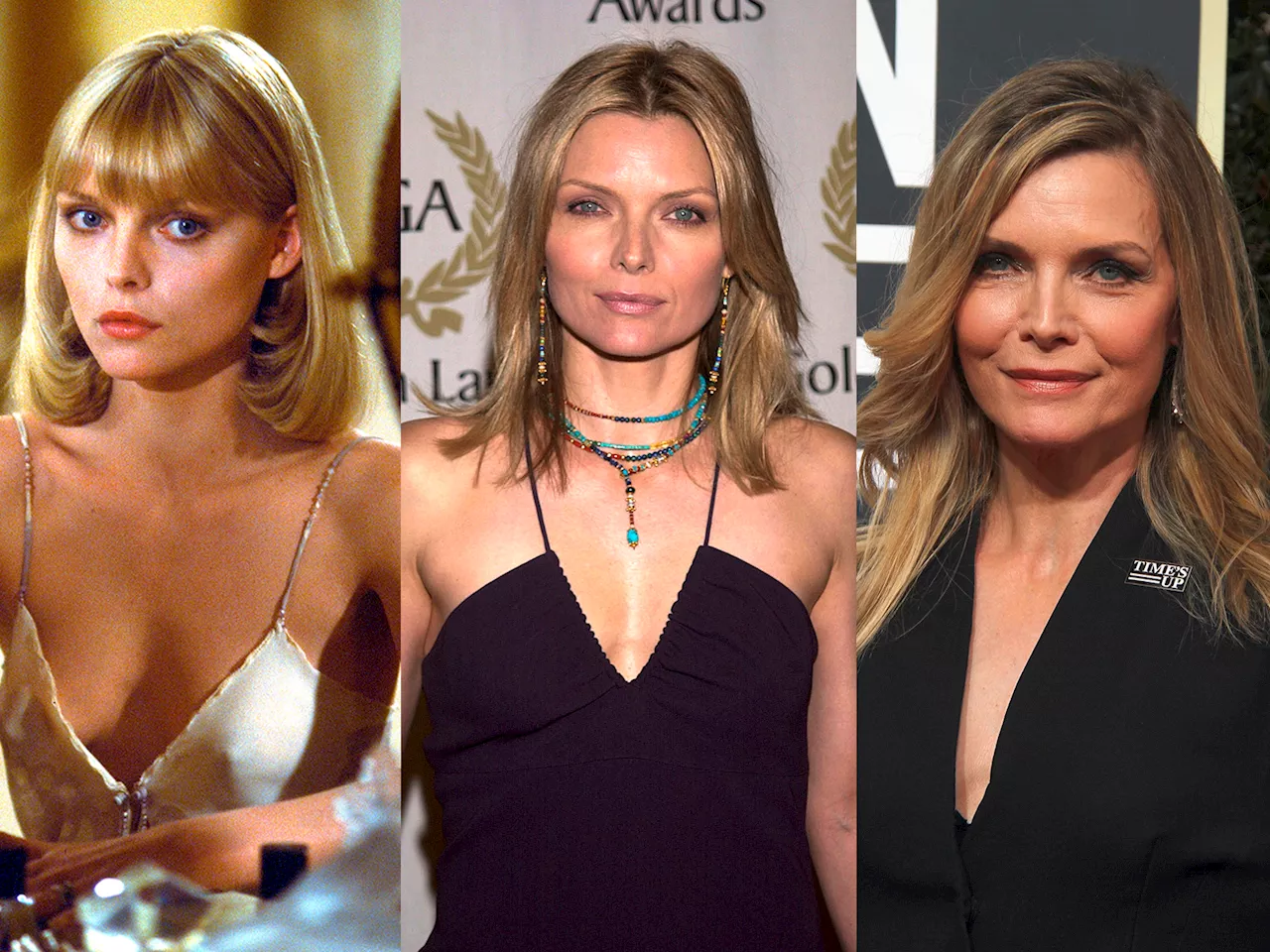 Michelle Pfeiffer : son évolution physique au fil des années