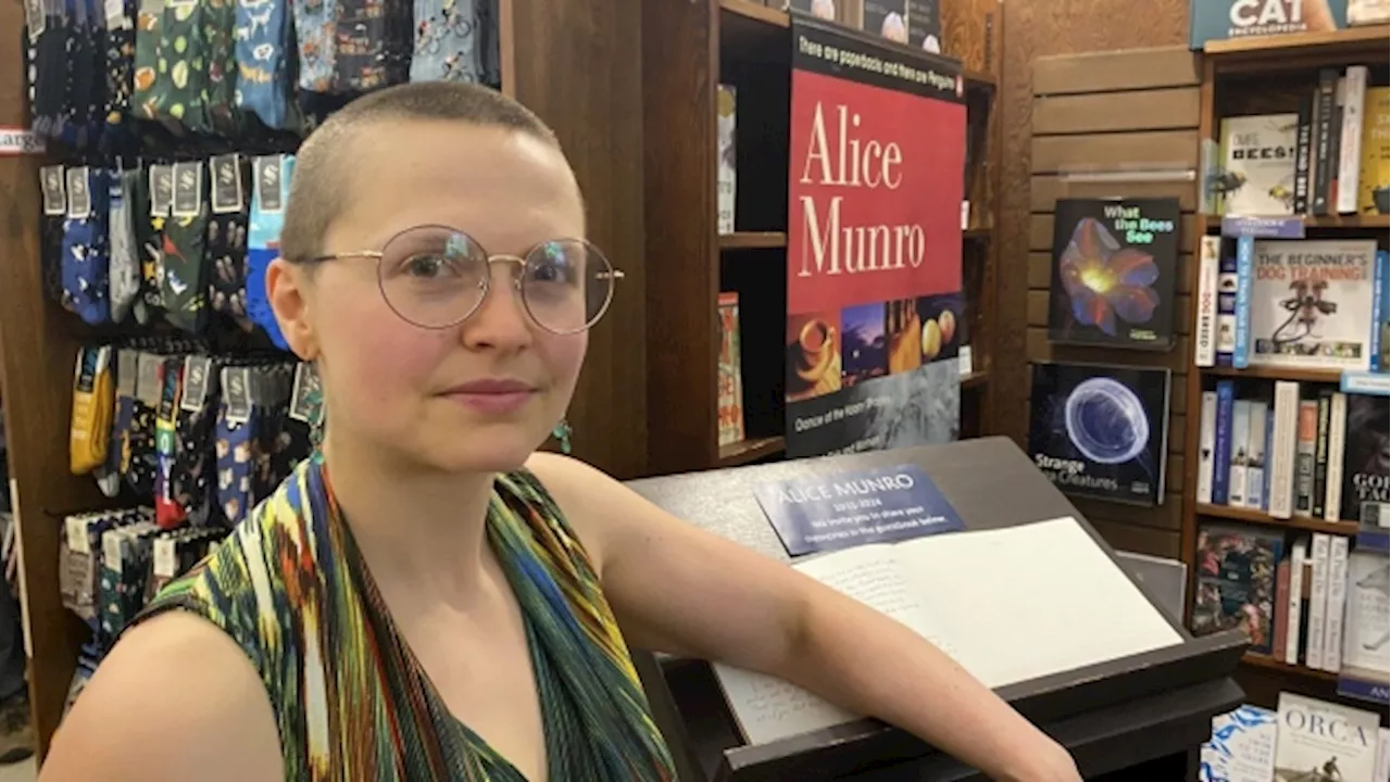 Author Alice Munro's death 'bittersweet' at B.C. bookstore that carries her name