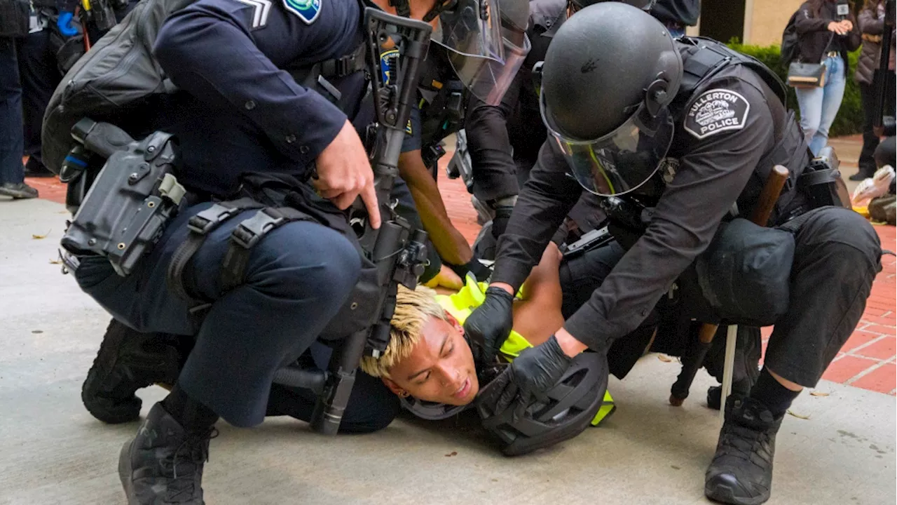 Police dismantle pro-Palestinian encampment at DePaul University in Chicago