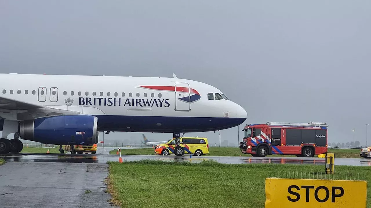 British Airways flight from London to Norway makes emergency landing in Holland after 'smoke billows...