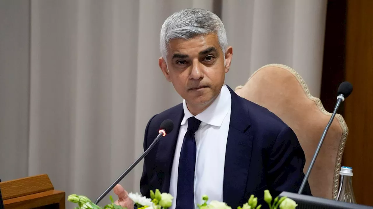 Sadiq Khan meets the Pope at Vatican environment summit as he boasts that election victory shows...