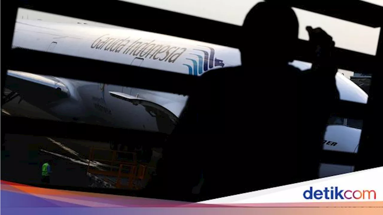 Percikan Api di Mesin Pesawat Garuda Saat Terbangkan 450 Jemaah Haji ke Saudi