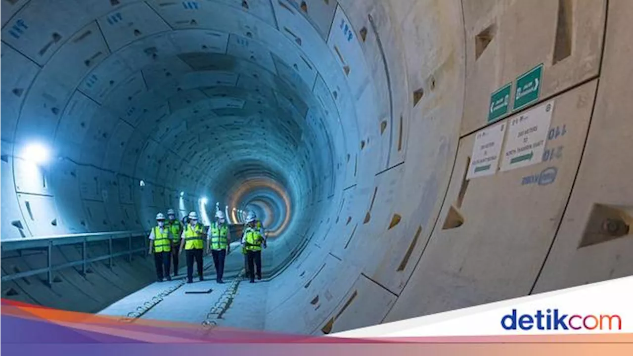 Apa Kabar Pembangunan MRT Bundaran HI-Kota? Ini Progres Terbarunya