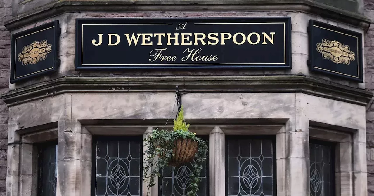 Wetherspoons 'where your feet don't stick to carpet' in UK top 10