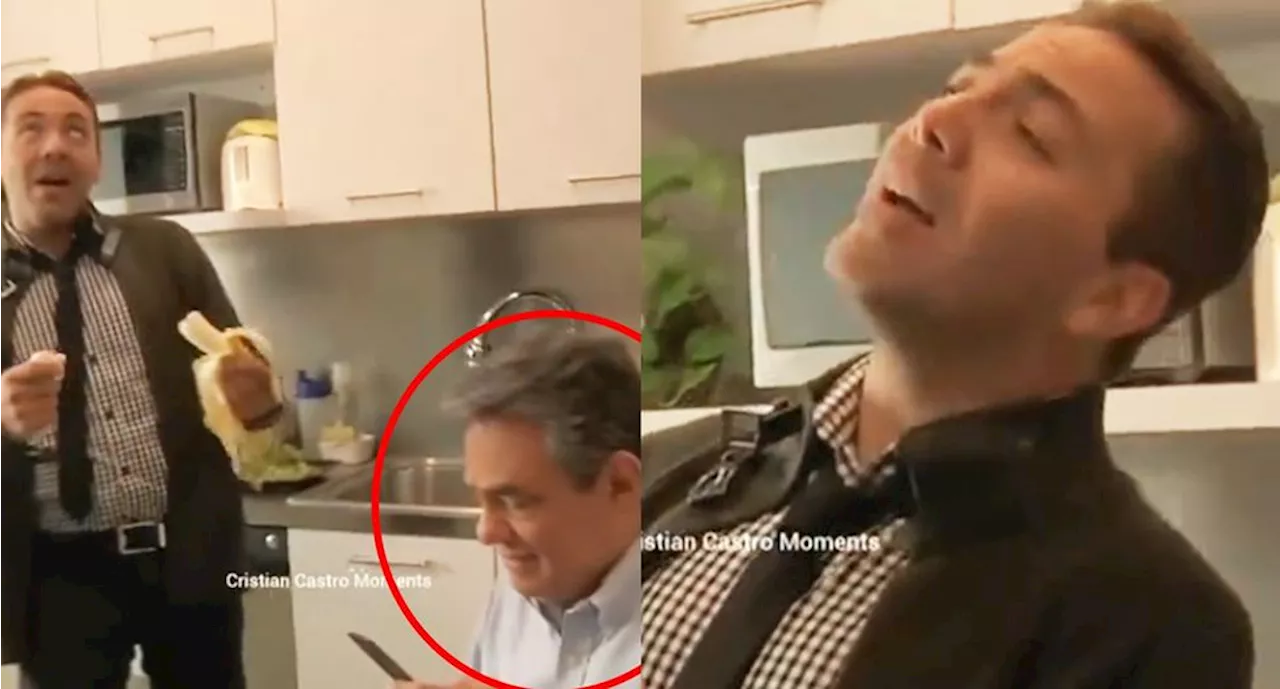 Reviven video de Cristian Castro cantando frente a José José: 'cantas precioso', le dijo 'el Príncipe'