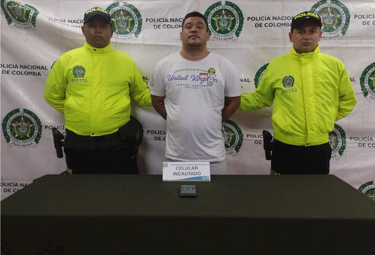 Cae alias Cigarra, el ‘terror del hurto de vehículos’ en Barranquilla