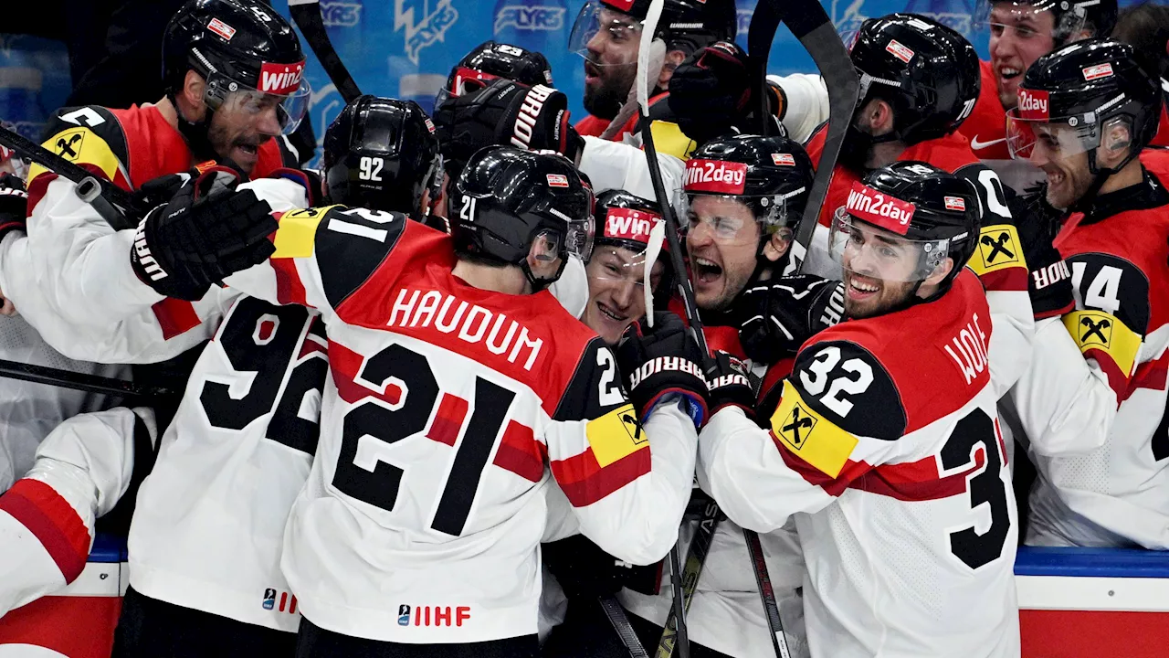 Eishockey-WM 2024: Österreich schockt Olympiasieger Finnland mit Siegtreffer in letzter Sekunde - Sensation in Prag