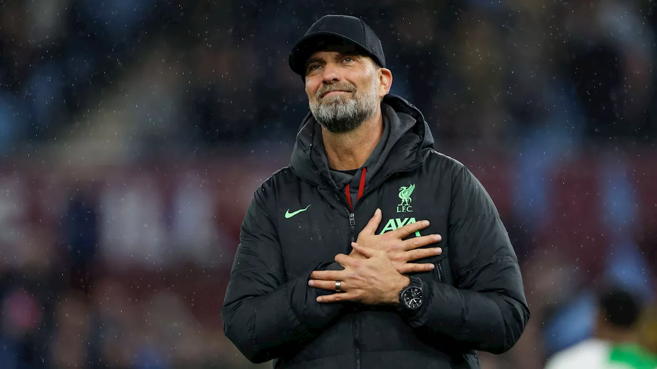 FC Liverpool: Jürgen Klopp vor tränenreichem Abschied - eine allerletzte Huldigung für den Reds-Coach