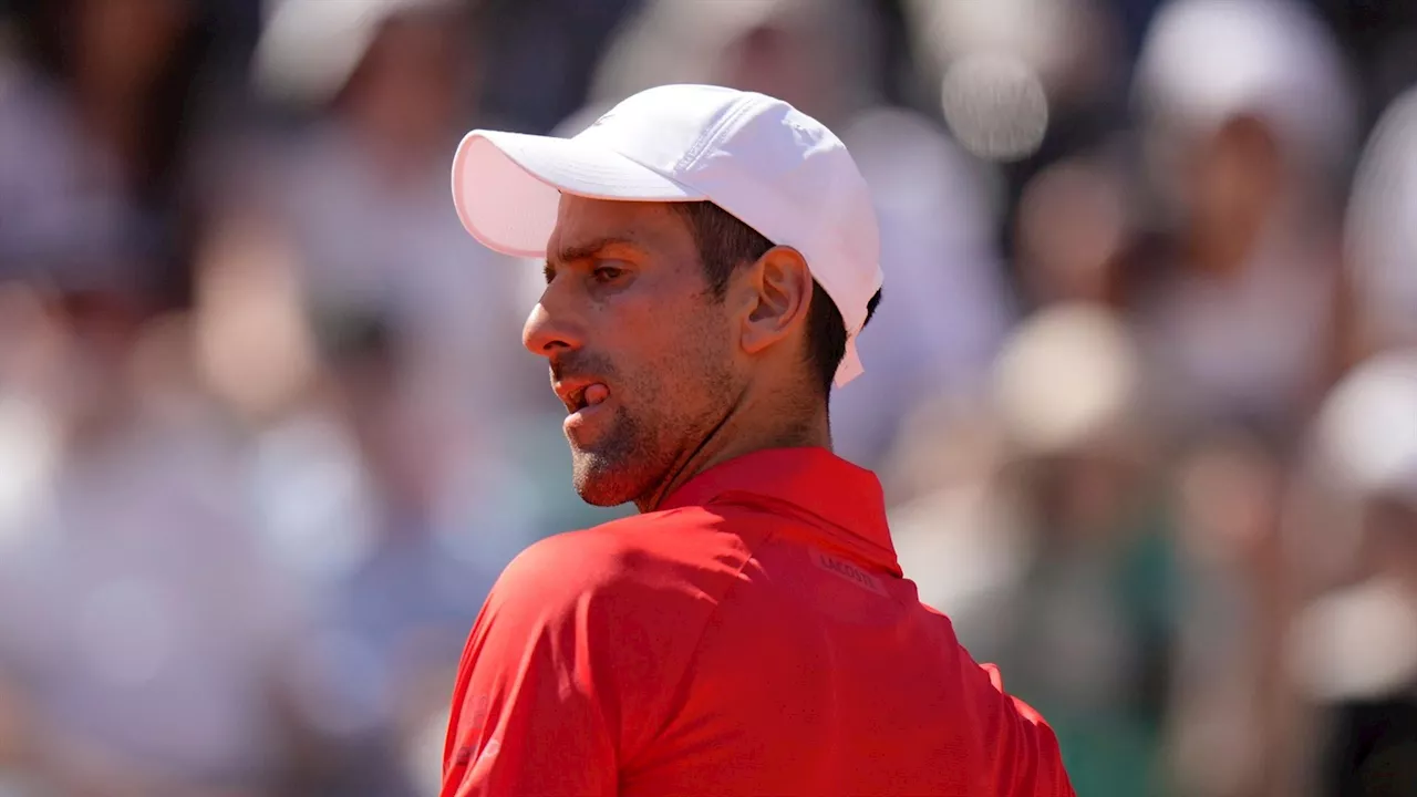 French Open: Novak Djokovic schlägt in Roland Garros auf - Ärzte geben Grünes Licht nach Plastikflaschen-Unfall