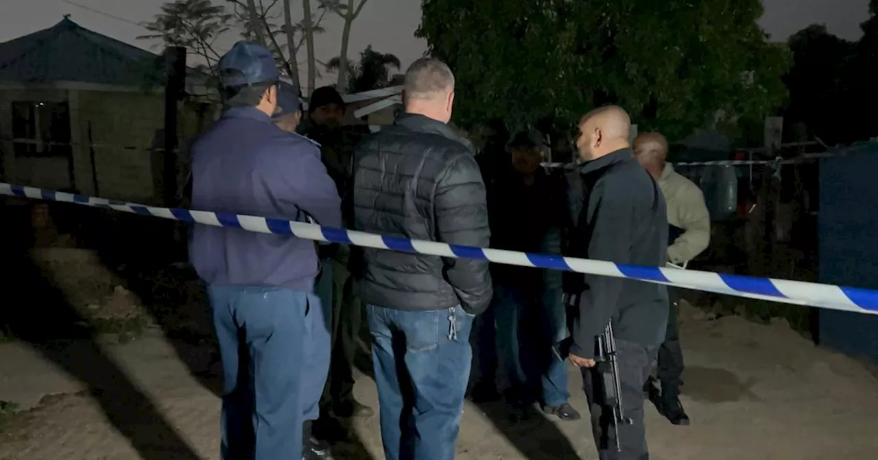  KZN SAPS visits scene where 4 suspected criminals were killed in shootout with cops