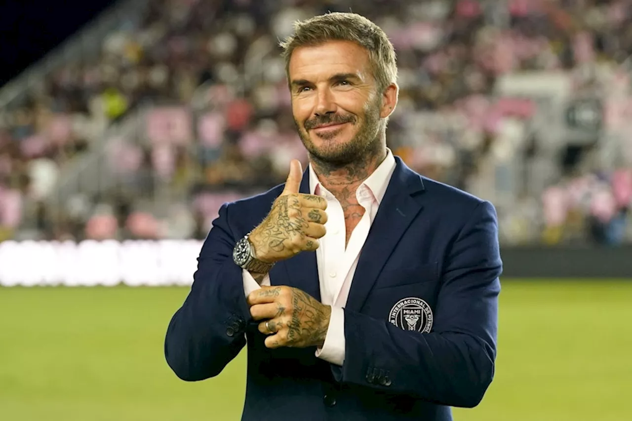 David Beckham wird Modedesigner