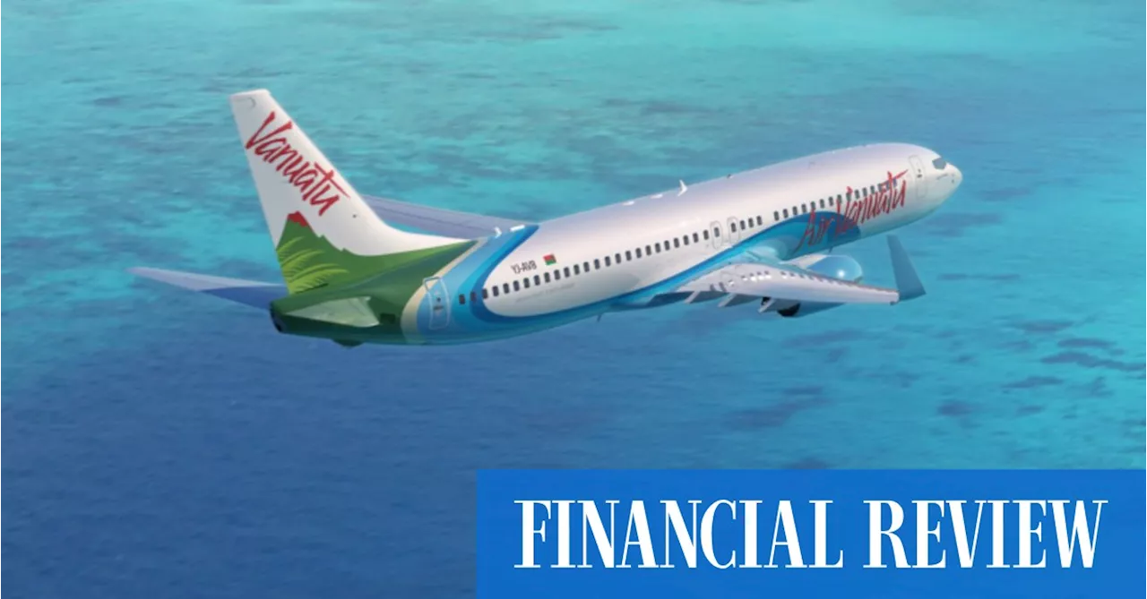 Nauru Airlines flies in for a look at collapsed Air Vanuatu