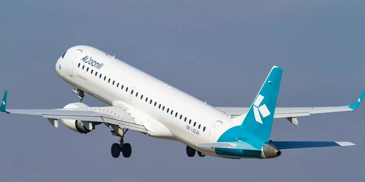 Mit Embraer E195 : Air Dolomiti springt bei Austrian für beschädigten Airbus A320 Neo ein