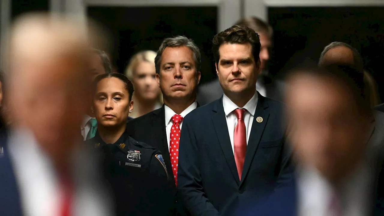 Gaetz, Boebert Appear At Trump Trial As Cohen Testifies: Here Are The GOP Allies Who Have Showed Up