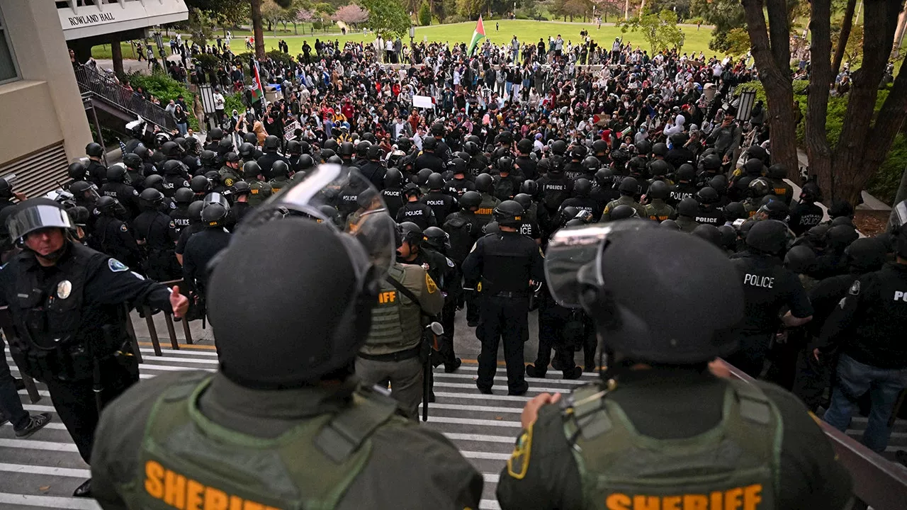 University of California, Irvine chancellor responds after police take back campus from anti-Israel agitators