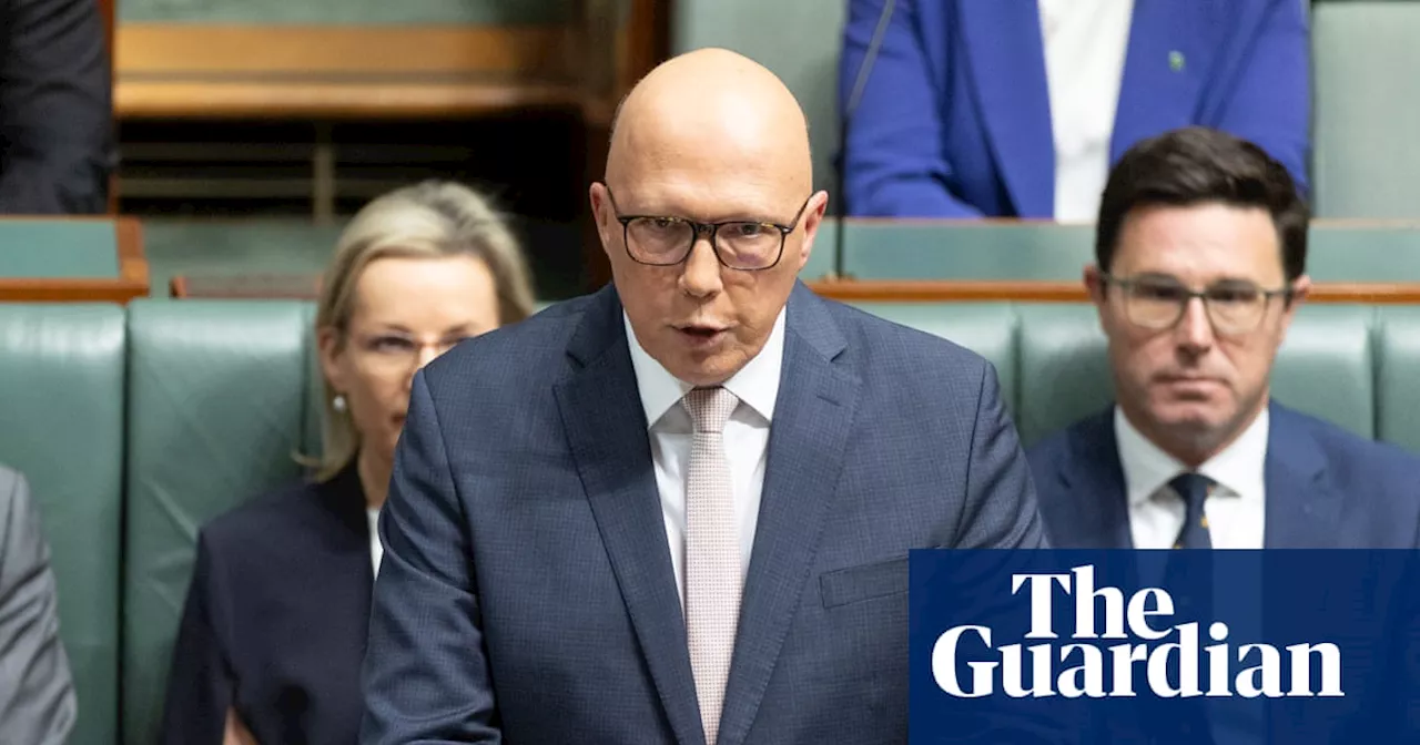 Peter Dutton promises to slash permanent migration by 25% in short term in populist budget reply