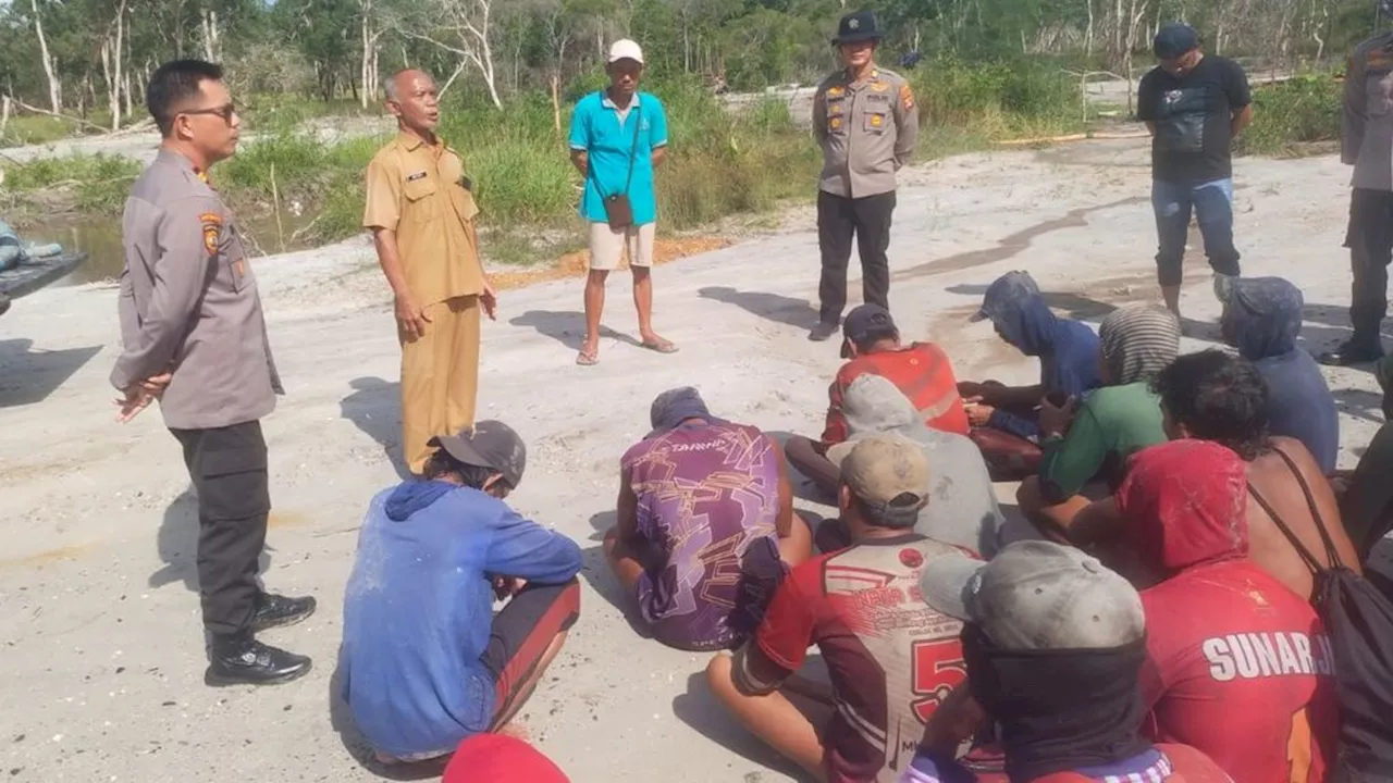 Speaking out loud about illegal tin mining, Yudi Amsoni was visited by the police