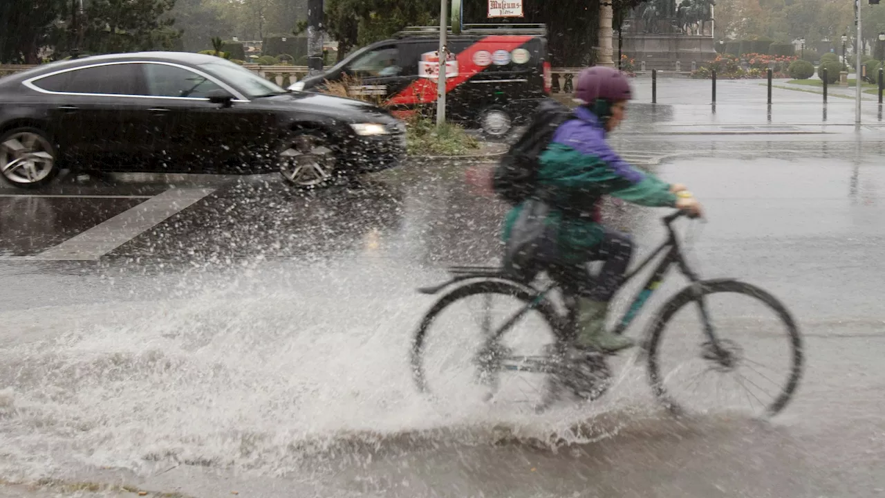 Kräftige Regen-Walze trifft Österreich mit voller Wucht