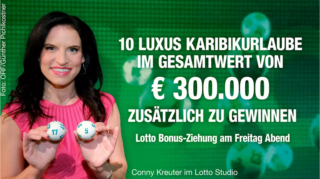 Luxus in der Karibik mit Bonus-Ziehung