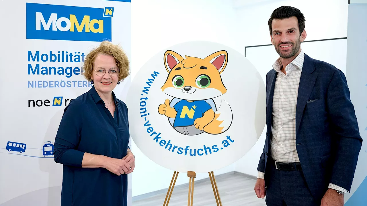 Verkehrsfuchs Toni als Vorbild für Kindergarten-Kids