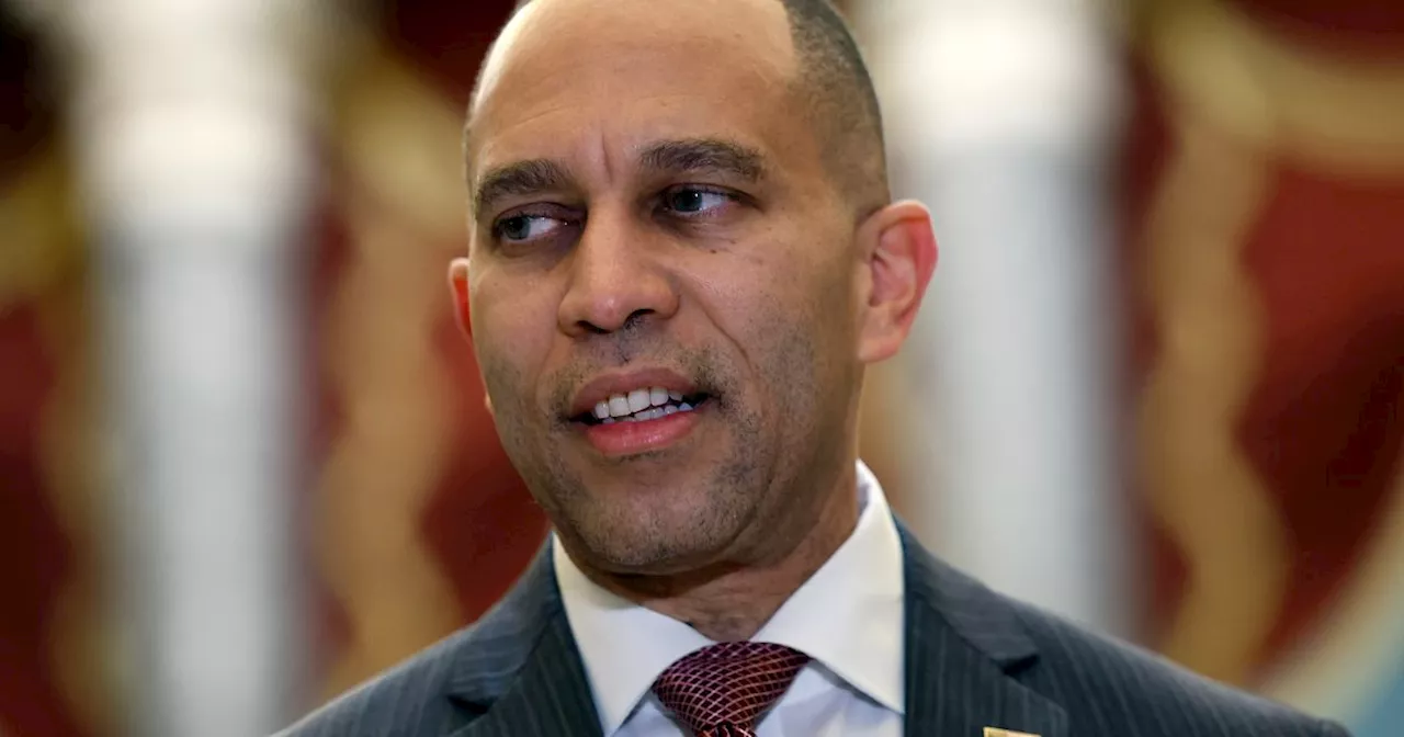 Hakeem Jeffries Calls Out Speaker Mike Johnson Over Missing Jan. 6 Plaque