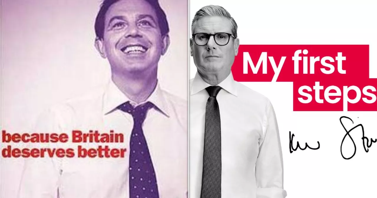 Keir Starmer's Latest Photoshoot Has Undeniable Similarities To 1 Famous Tony Blair Poster