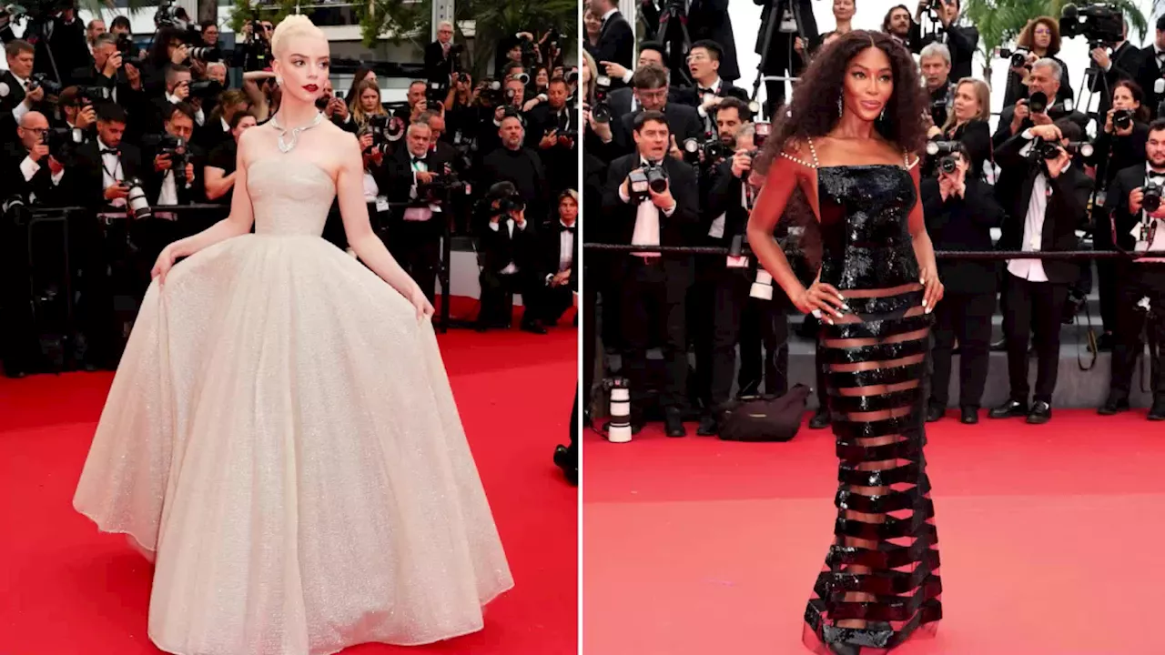 Anya Taylor-Joy e Naomi Campbell incantano il secondo red carpet a Cannes