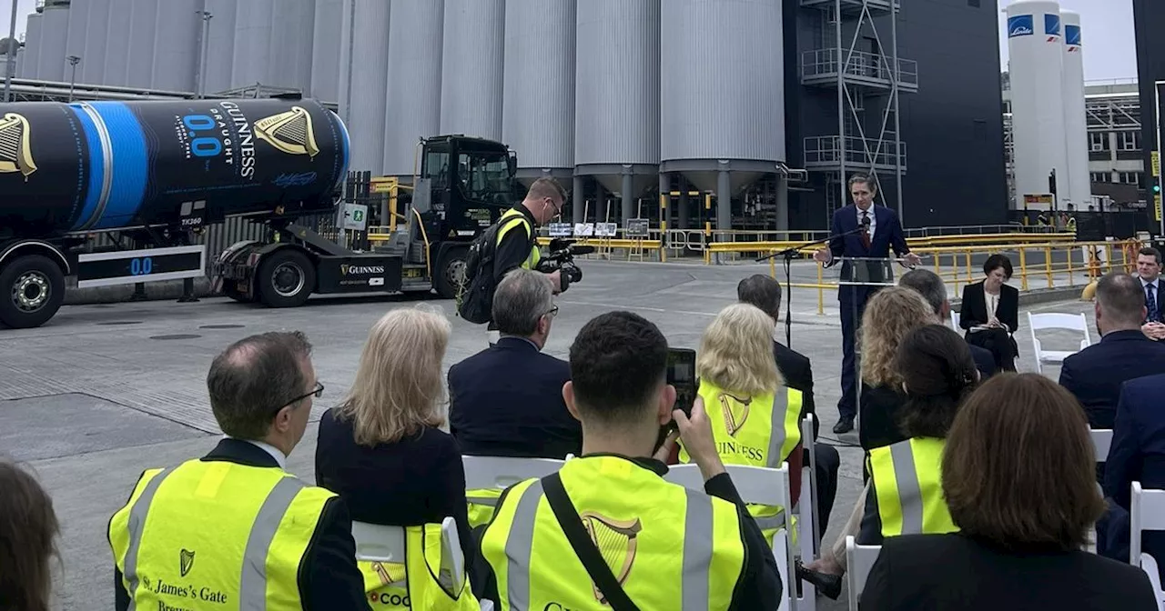 Taoiseach praises €100m 'green transformation' at the home of Guinness