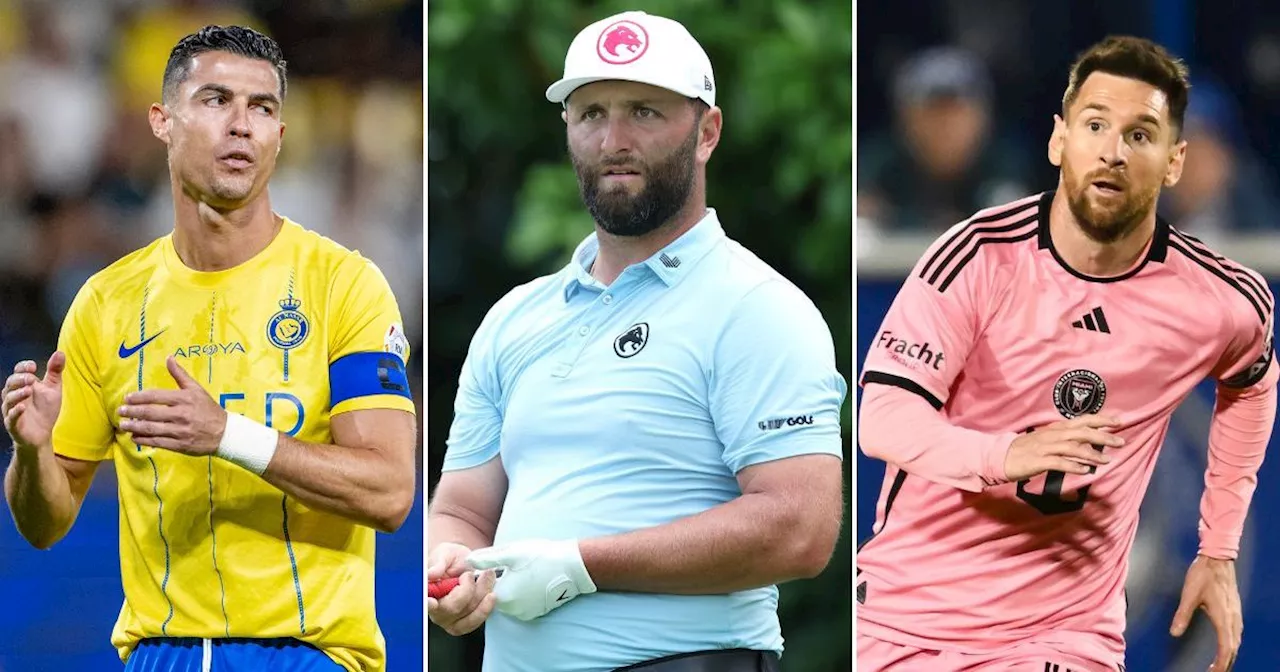 Top 10 highest-paid athletes named as LIV Golf star's huge bonus puts him second