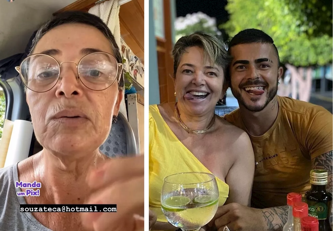 Ex-BBB Tereza cria vaquinha para internar filho viciado em drogas: 'Se eu não fizer isso, ele vai morrer'