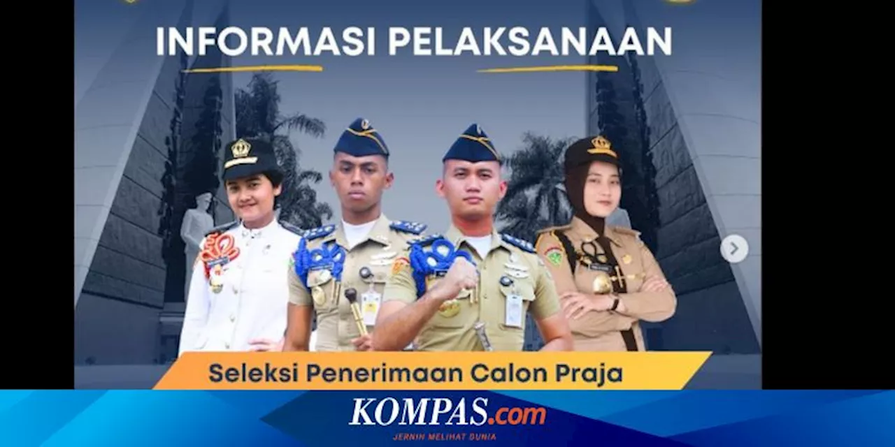 Link, Cara, dan Syarat Daftar IPDN 2024, Lulus Bisa Jadi PNS Kemendagri