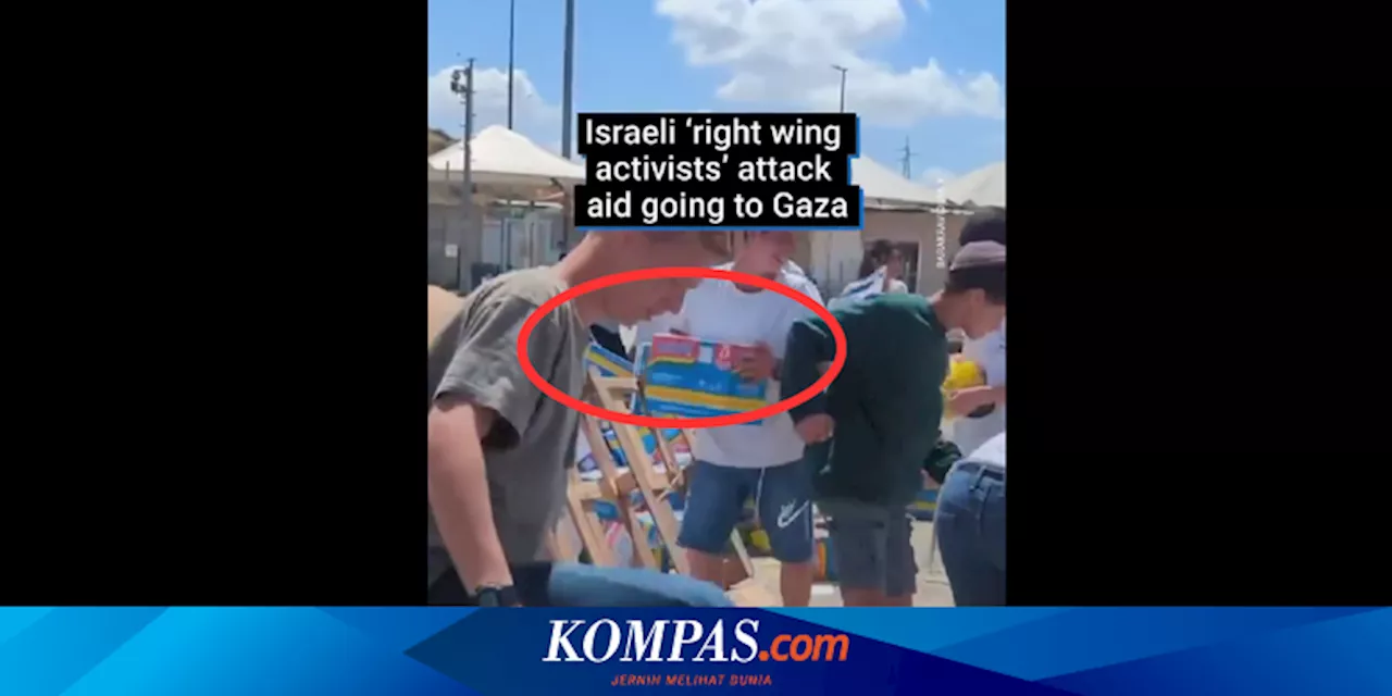 Warga Israel Ramai-ramai Rusak Bantuan Indomie untuk Warga Gaza, AS dan Inggris Murka