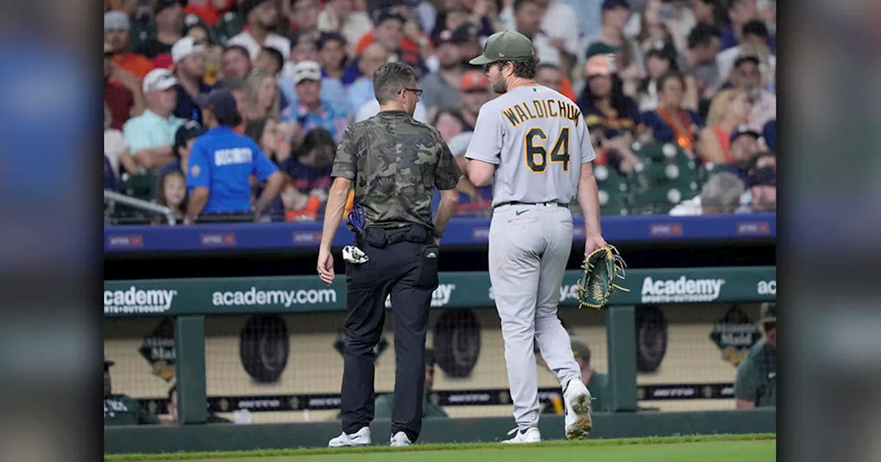 Oakland lefty pitcher Ken Waldichuk undergoes reconstructive elbow surgery