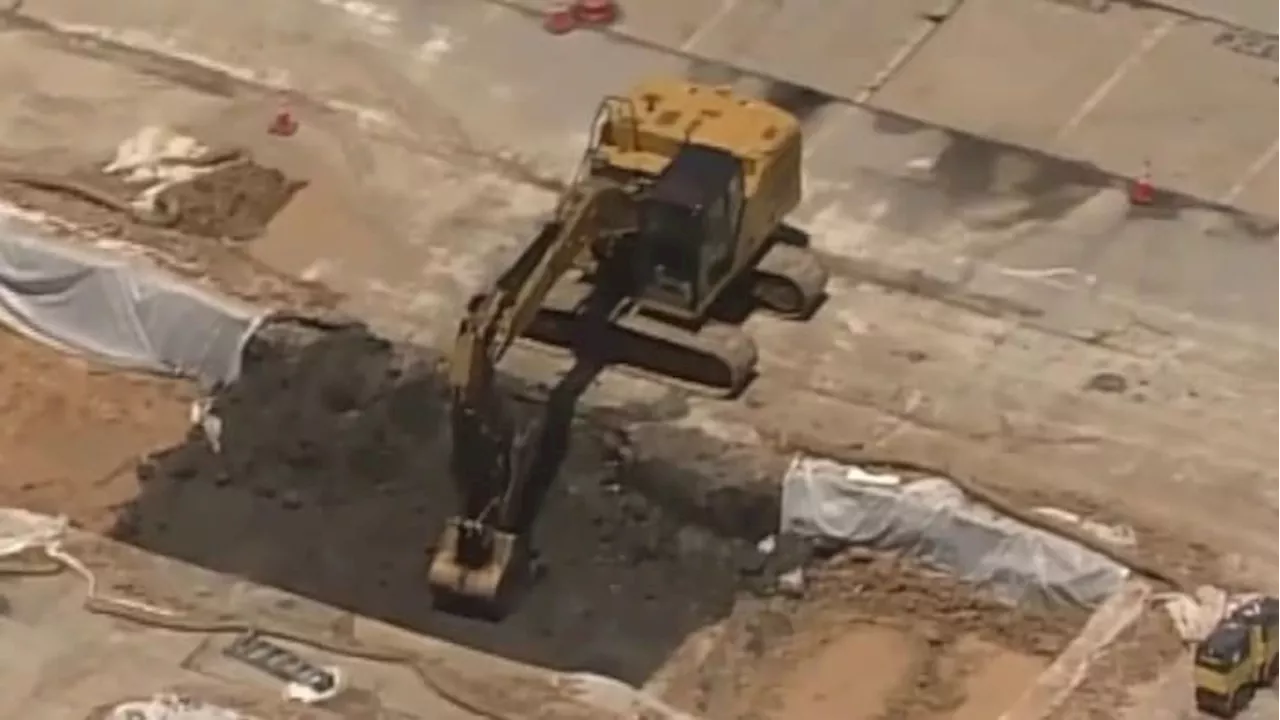 Excavation crews digging deep into the ground at Houston site described as a ‘cancer cluster’ by officials