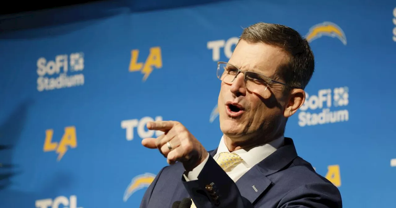 NFL 2024 schedule: Chargers' first year with Jim Harbaugh features three prime-time games