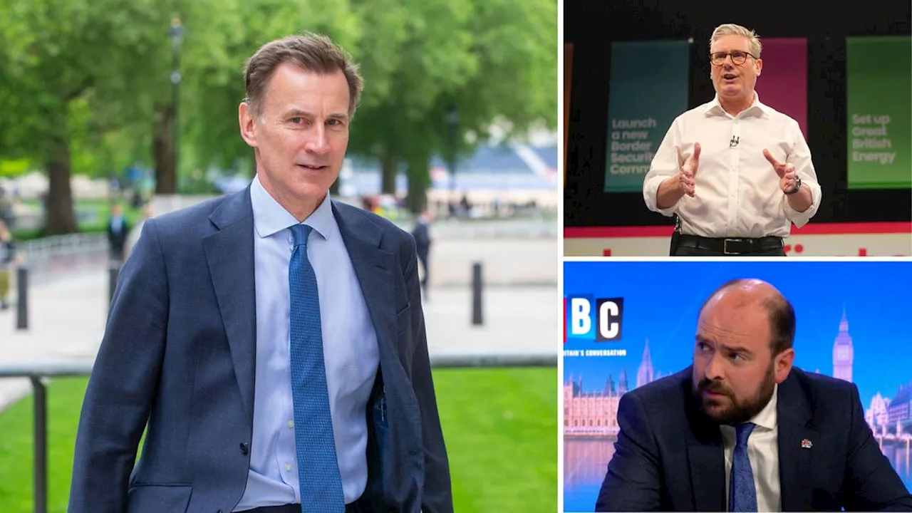 Jeremy Hunt to promise further tax cuts as he hits out at Labour over 'playground politics'