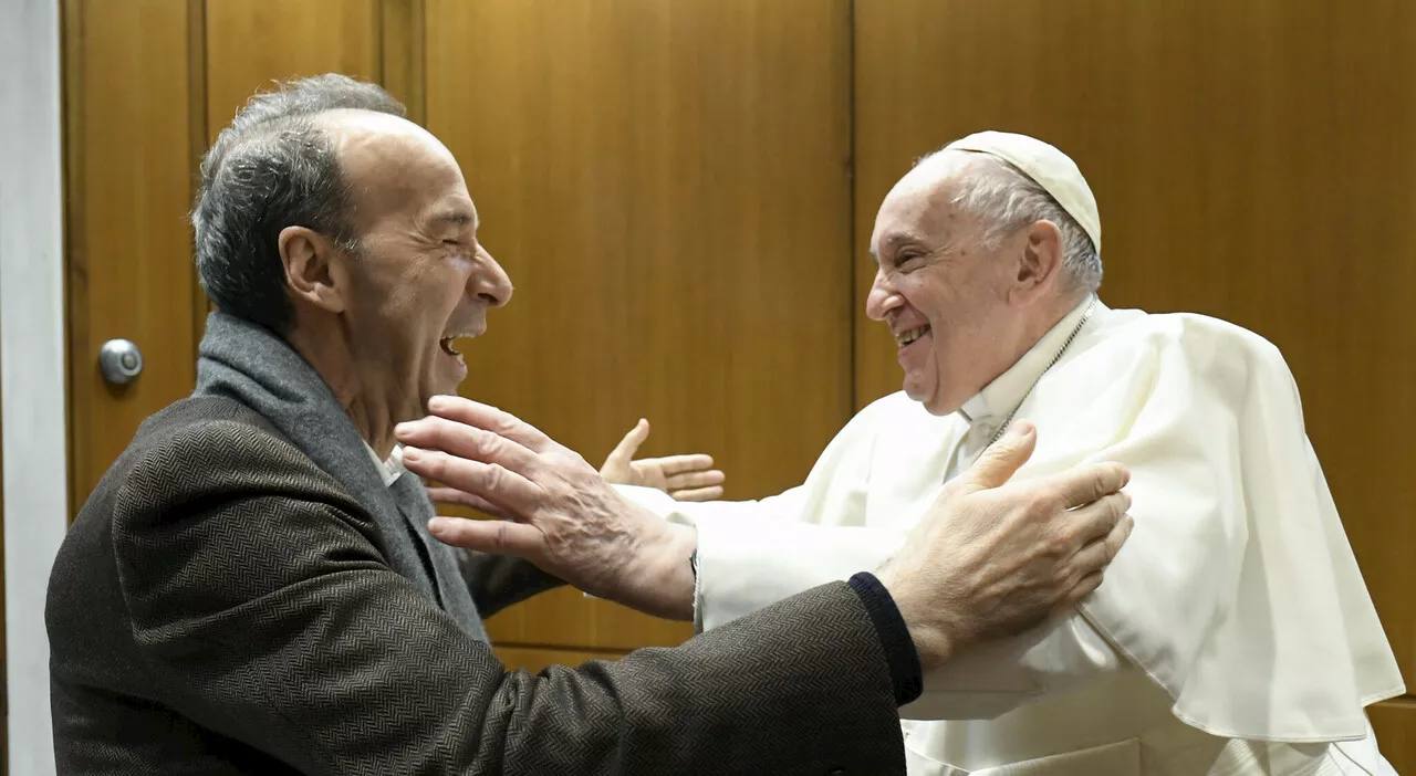 Roberto Benigni domenica col Papa: il monologo in piazza San Pietro per la giornata mondiale dei bambini