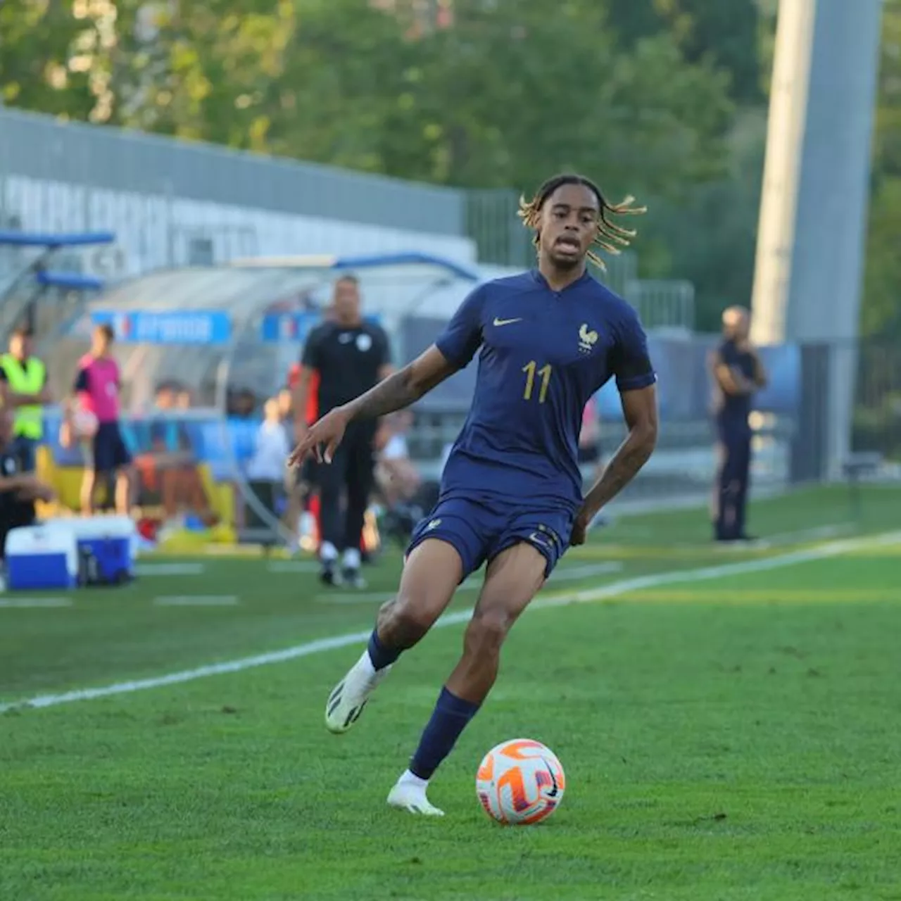 Appelé pour la première fois en Bleus, Bradley Barcola peut jouer un rôle à l'Euro