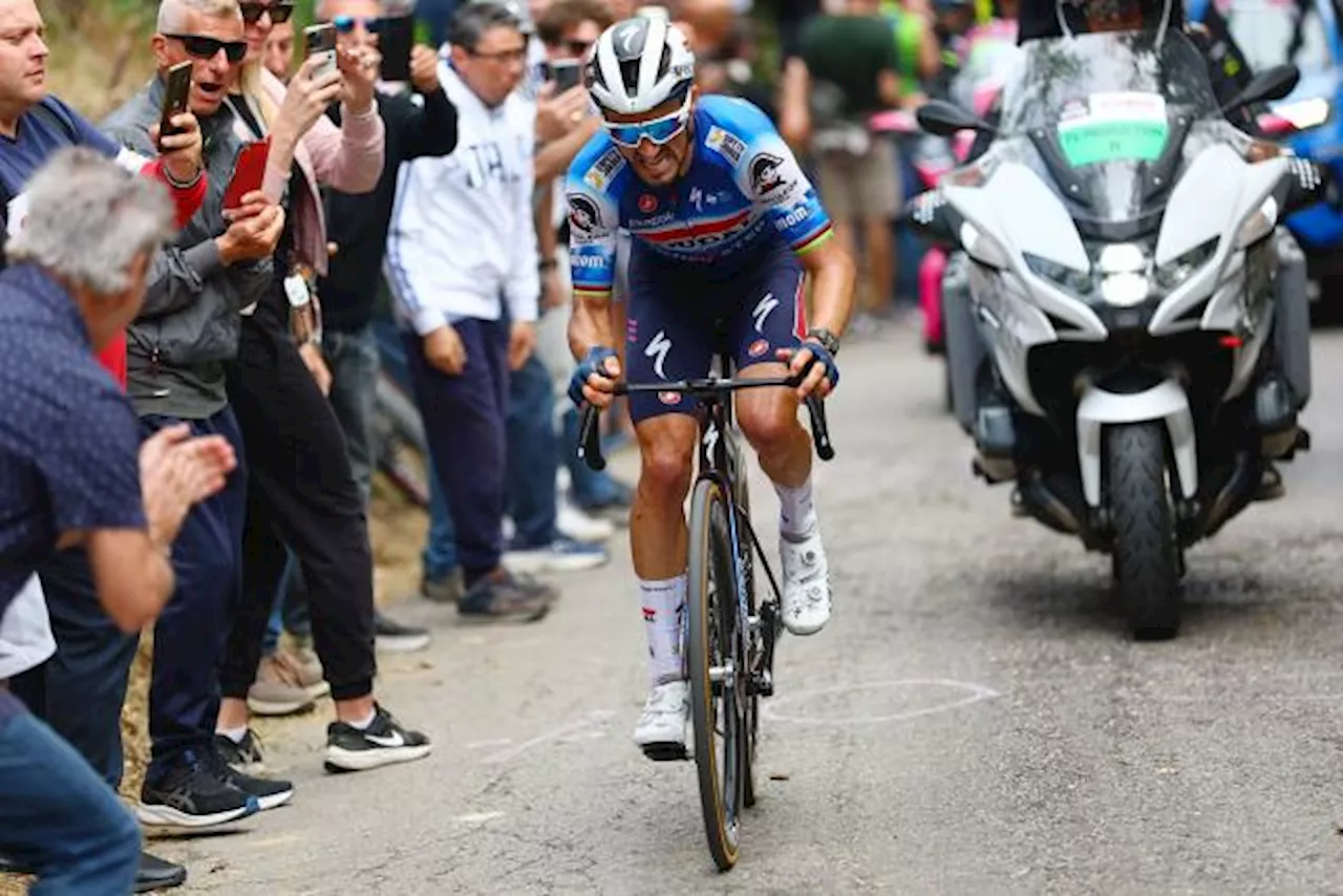 Julian Alaphilippe met fin à sa disette en remportant la 12e étape du Giro