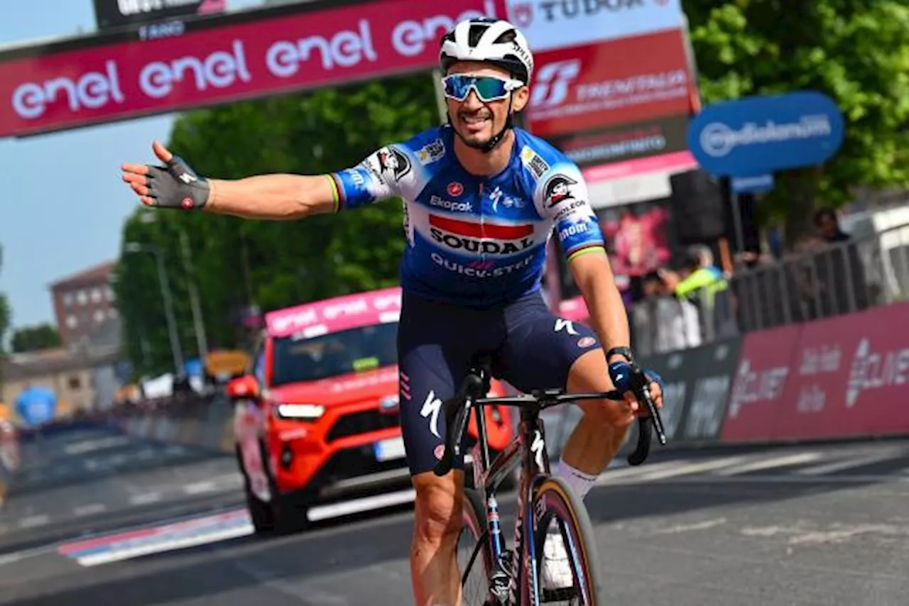 Retour en chiffres sur la victoire de Julian Alaphilippe sur le Giro