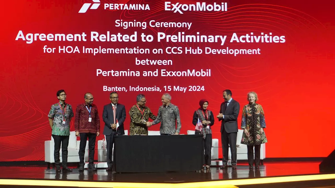 Pertamina Hulu Energi Jalin Kerja Sama dengan ExxonMobil Soal Carbon Capture