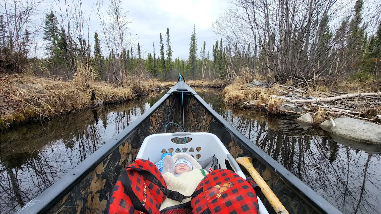 I’m raising my baby in an off-grid cabin in the Northwest Territories