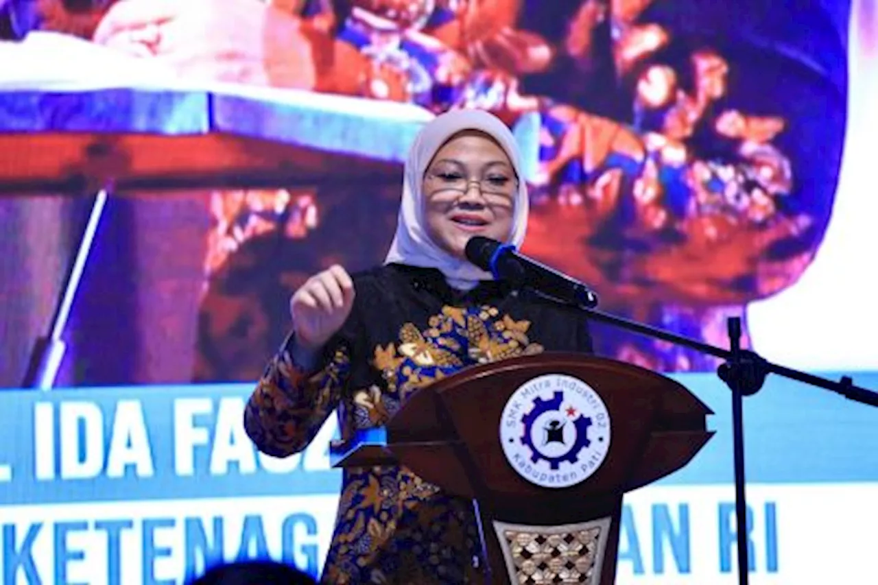 Menaker Ida Fauziyah Apresiasi Dunia Usaha dan Industri yang Kembangkan SDM Terampil