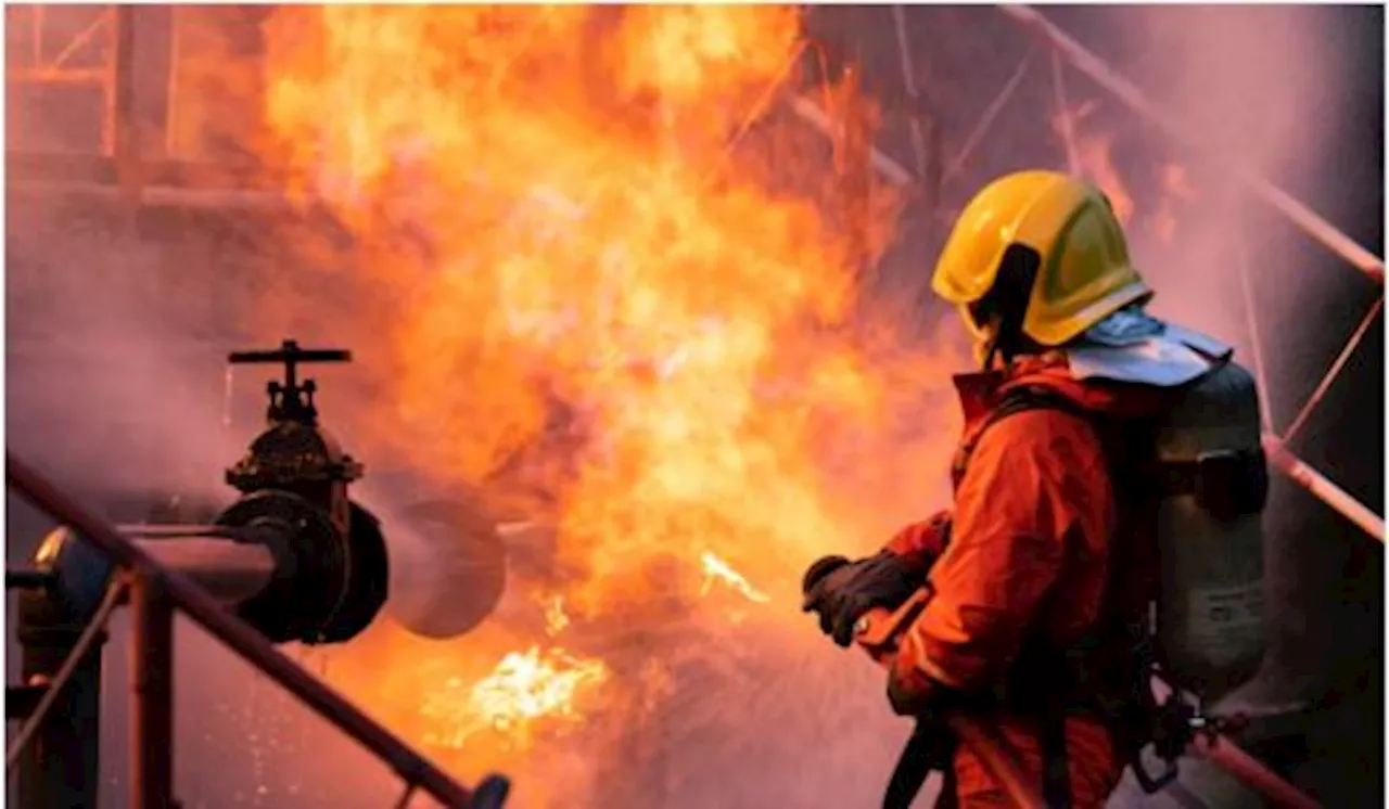 Ruko Dua Pintu Ludes Terbakar di Kotawaringin Timur