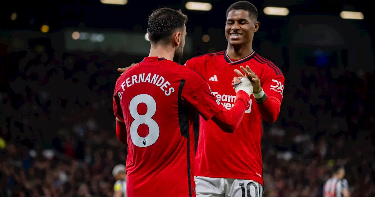 Bruno Fernandes sends clear Man Utd transfer message to Marcus Rashford