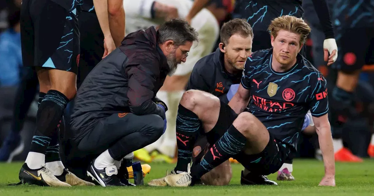  Kevin De Bruyne offers major Man City injury update