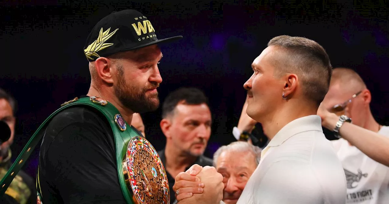 Tyson Fury warned 'there's nothing you can do' against Usyk by Tony Bellew