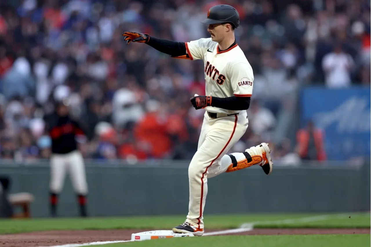 Behind Matos’ highlight-reel grab, Yastrzemski’s homer, SF Giants avoid sweep vs. Dodgers