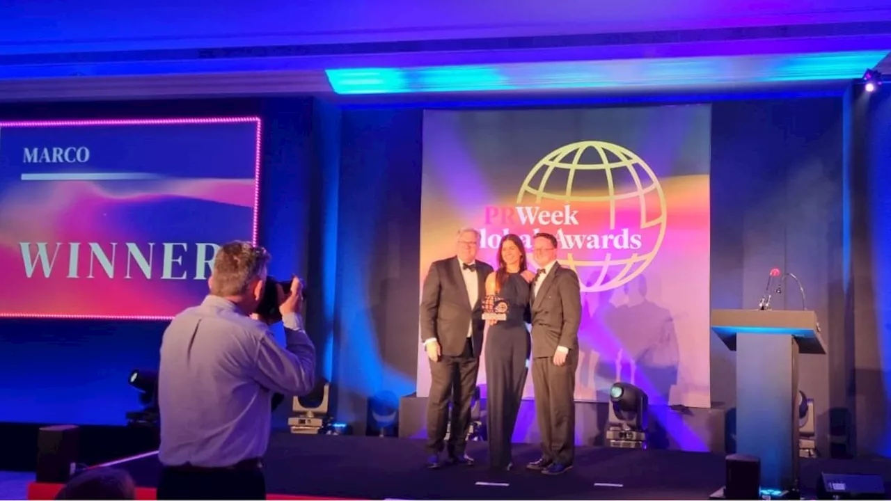 MARCO, elegida mejor agencia en Europa por los PRWeek Global Awards