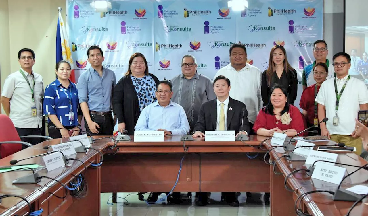 PhilHealth, PIA officials sign agreement to boost ‘Konsulta Package’ promotion